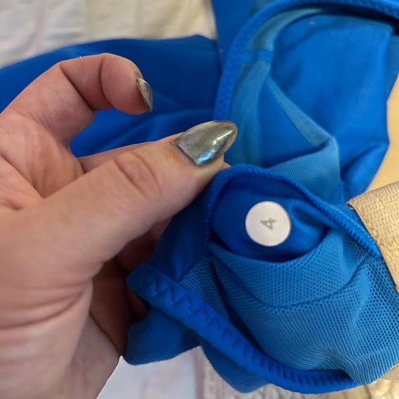 Lululemon Blue Racerback Tank Top - Picture 4 of 4